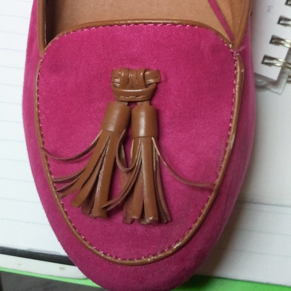 NWOT Merona Vegan Tassel Moccasin Sz 6.5 - Picture 1 of 3